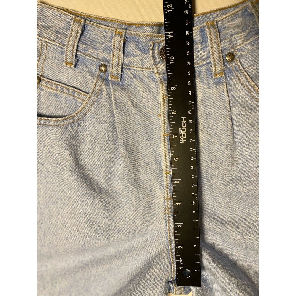 Native Blue Levi’s Jeans Women Size 3 Blue Mom Light Wash Denim Shorts 80s VTG - Picture 16 of 16